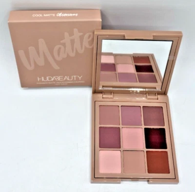 Paleta de sombras de ojos HUDA BEAUTY Cool Matte Obsessions nueva en caja maquillaje Foto 1 de 4
