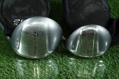 TAYLORMADE 200 DRIVER DE AÇO + 3 CONJUNTO DE MADEIRA FEMININO FLEX DESTRO + CAPAS DE CABEÇA - Imagem 1 de 4