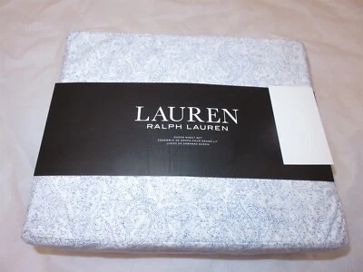 Lauren Ralph Lauren 4P Paisley Queen Sheet set blue - Image 1 of 3