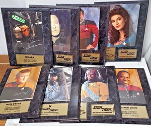 QVC/Scoreboard Star Trek Firmado a Mano Autógrafo Placa Colección - Tu Elección 8 - Imagen 1 de 9