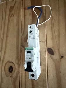 CRABTREE 40AMP RCBO LOADSTAR 6KA 30MA B CURVE TYPE A 6FSR40/30B - Bild 1 von 2