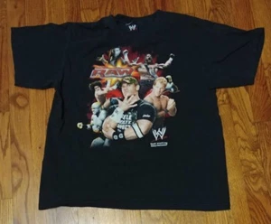 2007 WWE Monday Night RAW Small 100% Cotton T Shirt John Cena Jericho HHH Hardy - Picture 1 of 5
