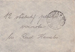 CCHECOSLOVAQUIA WW1 FIELDPOST Legión en Siberia POSTE MILITAR POLNÍ POŠTA - Imagen 1 de 1