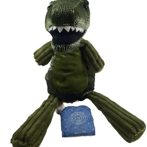Scentsy Buddy Tex the T-Rex Plush Green Dinosaur with Jammy Time Scent Pak - Picture 1 of 9