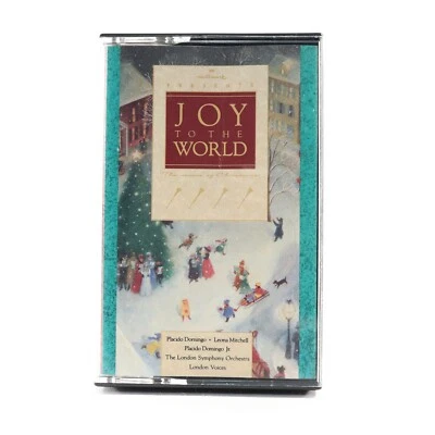 Hallmark presents Joy to the World (Cassette Tape, 1988) Placido Domingo TESTED - Image 1 of 4