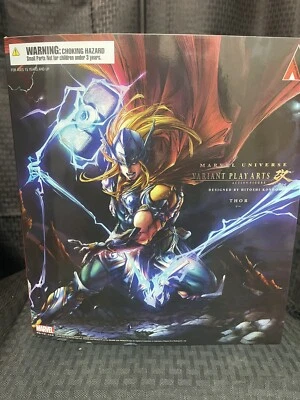 Figura de acción Square Enix Avengers variante THOR Play Arts Kai 10" de Marvel Comics Foto 1 de 4