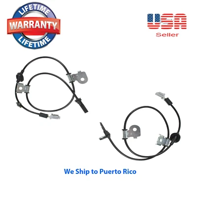 2 ABS Wheel Speed sensor Front Right & Left Fit Subaru IMPREZA FORESTER & WRX - Image 1 of 4