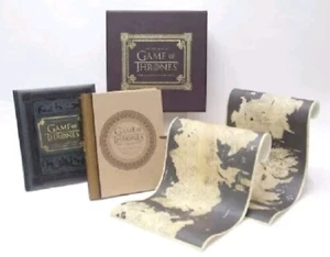 Inside HBO's Game of Thrones The Collector's Edition Hardcover 2 Maps 2 Books - Imagen 1 de 3