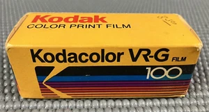 Kodacolor VR-G 100 Film CA 120 VTG Sealed Film 1988 expired 8, 10, 12 or 16 shot - Picture 1 of 3