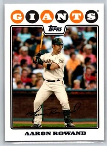 2008 Topps #655 Aaron Rowand - Picture 1 of 2