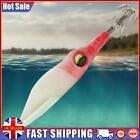 Flocking Floating Sutte Double Hook Realistic Fishing Accessories (Red White)