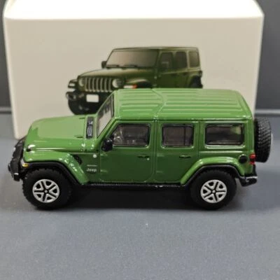 1:64 Jeep Wrangler Sahara Model Car Die Casting Vehicle Gift Collection - Image 1 of 4