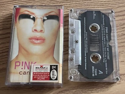 PiNK Can't Take Me Home (BMG TH 2000) Cassette Tape POP 2000s - Image 1 of 4