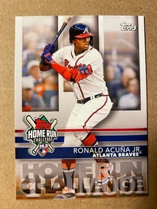 RONALD ACUNA - 2020 Topps Home Run Challenge #HRC-2  ATLANTA BRAVES unscratched - Picture 1 of 2