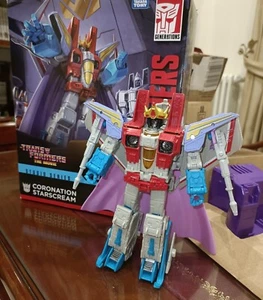 Transformers WFC MOVIE STUDIO 86 STARSCREAM CORONATION !! - Foto 1 di 1
