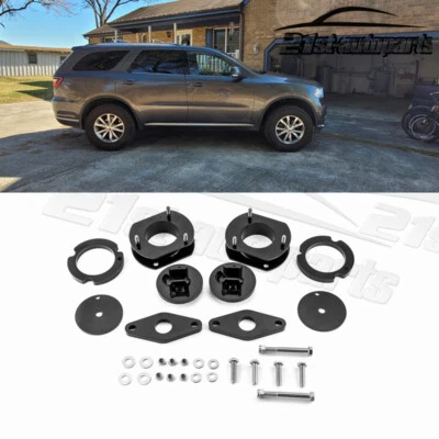 Front & Rear 2.5 inch Lift Kit Fits Dodge Durango 2WD/4WD 2011-15 16 17 18 19 20 - Image 1 of 4