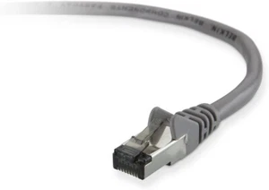 Belkin Cat 5E RJ45 Netzwerkkabel Patchkabel Ethernetkabel Datenkabel 10 m Grau - Bild 1 von 3