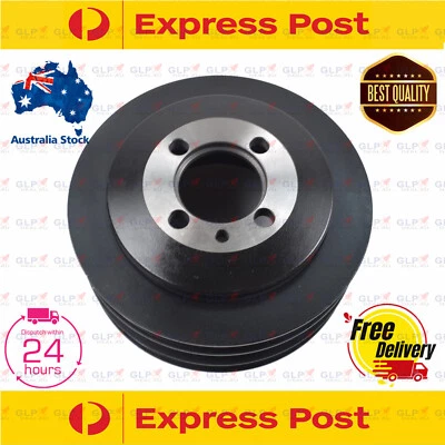Harmonic Balancer Crank Pulley Mitsubishi Triton MK ML MN 2.4L Petrol 4G64 96-13 - image 1 of 4