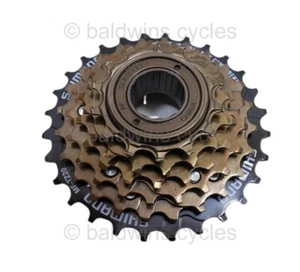 Shimano 6 Speed Freewheel / Cassette MF-TZ20 14 / 28 Index - Screw On - Picture 1 of 5