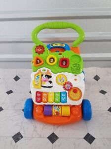 VTech Sit-to-Stand Learning Walker Baby Infant Development Crawl Toy READ