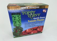 Topsy Turvy Upside Down Tomato Planter Green New & Improved As Seen on TV