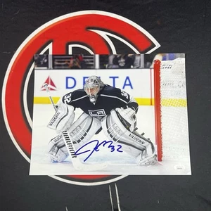 Jonathan Quick Autographed Los Angeles Kings Signed 11x14 Photo JSA COA - Picture 1 of 3