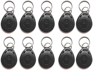 Etiqueta de mando regrabable RFID 125 kHz T5577 (10 piezas) negra - Imagen 1 de 4