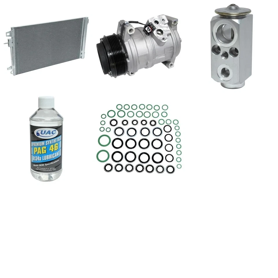 For GMC Acadia 2007-2012 UAC KT3804A A/C Compressor Kit - Imagem 1 de 1