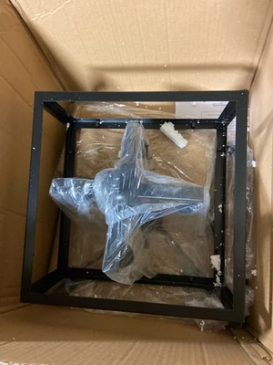 Convertible Golden 2049-SF BLK Valencia 4 luces negro semi-al ras/colgante Foto 1 de 3