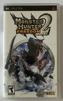 Monster Hunter Freedom 2 (Sony PSP, 2007) Complete With Manual CIB TESTED - Image 1 of 4
