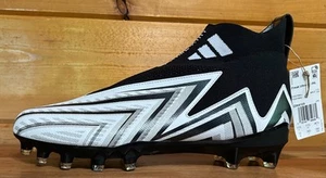 Mens Adidas Freak Ultra 23 Inline Football Cleats PrimeKnit Size 12 WHITE/BLACK - Picture 1 of 5