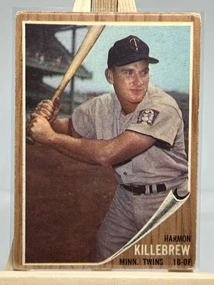 1962 Topps - Harmon Killebrew #70 - Minnesota Twins 1B-OF HOF - Image 1 of 2