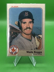 1983 Fleer - Wade Boggs #179 (RC) - Picture 1 of 2