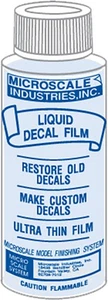Microscale Model Railroad/Train Decal Liquid Decal Film Restorer 1oz Bottle(117) - Picture 1 of 1