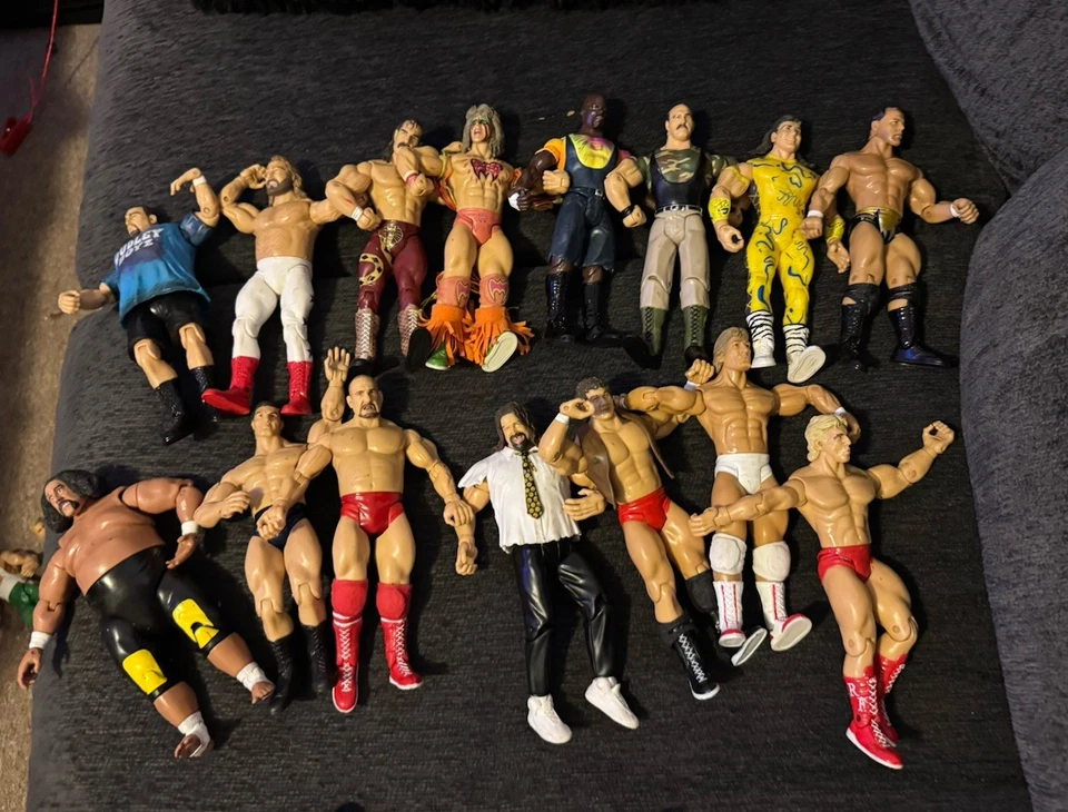 WWE Jakks Pacific Legends Classic Superstars Action Figures Lot 15 - Image 1 of 1