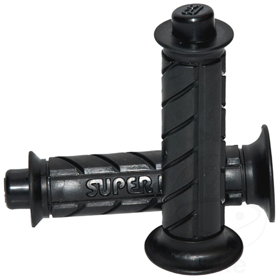 Juego de empuñaduras Superbike negras extremo abierto Gx001 para Peugeot Tweet 125 2011-2023 Foto 1 de 1