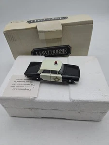 HAWTHORNE VILLAGE SQUAD CAR BENVENUTO A MAYBERRY VILLAGE FIGURE - Foto 1 di 3