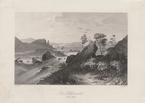 c1850 Nilkatarakte Wadi Halfa Sudan Nil Katarakte Stahlstich-Ansicht - Picture 1 of 1