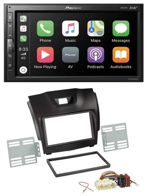 Pioneer USB MP3 DAB 2DIN Bluetooth Autoradio für Isuzu D-Max ab 2012 dunkelgrau - Bild 1 von 4