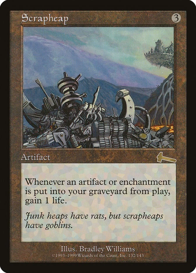 Scrapheap 132 LP Normal Urza's Legacy MTG EN - Image 1 of 1