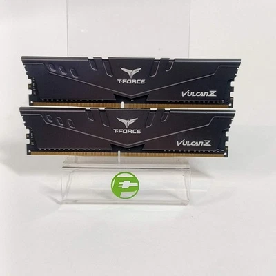 TeamGroup T-Force Vulcan 16GB (2x8GB) RAM DDR4 3200MHz TLZGD48G3200HC16FBK - Image 1 of 4