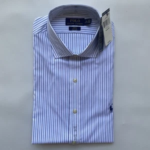 $ 80 Polo Ralph Lauren Herren Hemd Langarm schmale Passform Größe 16/34-35 - Bild 1 von 4