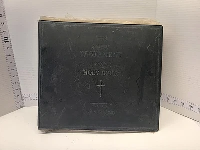 1953 Holy Bible KJV Complete New Testament 30 Vinyl Records Set Audio LP Rare - Image 1 of 4