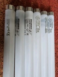 Variety 18w T8 865 Daylight White Fluorescent Tubes ( x6 ) Tubes - Picture 1 of 4