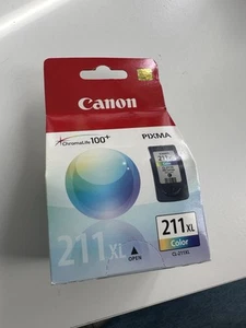 Cartuccia di inchiostro a colori originale Canon CL-211 XL - nuova e sigillata - Pixma - Foto 1 di 5