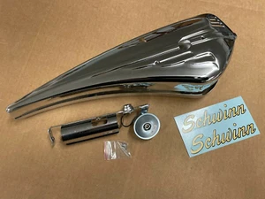 Schwinn zugelassene Phantom Corvette Jaguar 26" Fahrradtank & Horn & Aufkleber - Bild 1 von 10