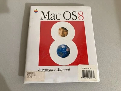 MAC OS 8 MACINTOSH MAC SOFTWARE PROGRAM COMPUTER PC CD-ROM NEW SEALED - Image 1 of 2