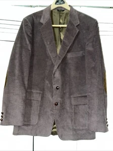 Levis Menswear Cord Sport Mantel Blazer Jacke Ellenbogen Patches Braun 42B Vintage - Bild 1 von 24