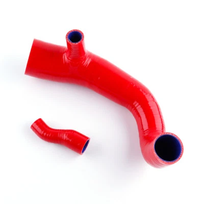 2007-2012 Mini Cooper S N14 R55 R56 R57 Silicone Air Intake Boost Inlet Hose Red - Image 1 of 4