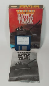 Abrams Battle Tank (IBM PC, 1988) Electronic Arts Tandy Vintage PC Video Game - Picture 1 of 11